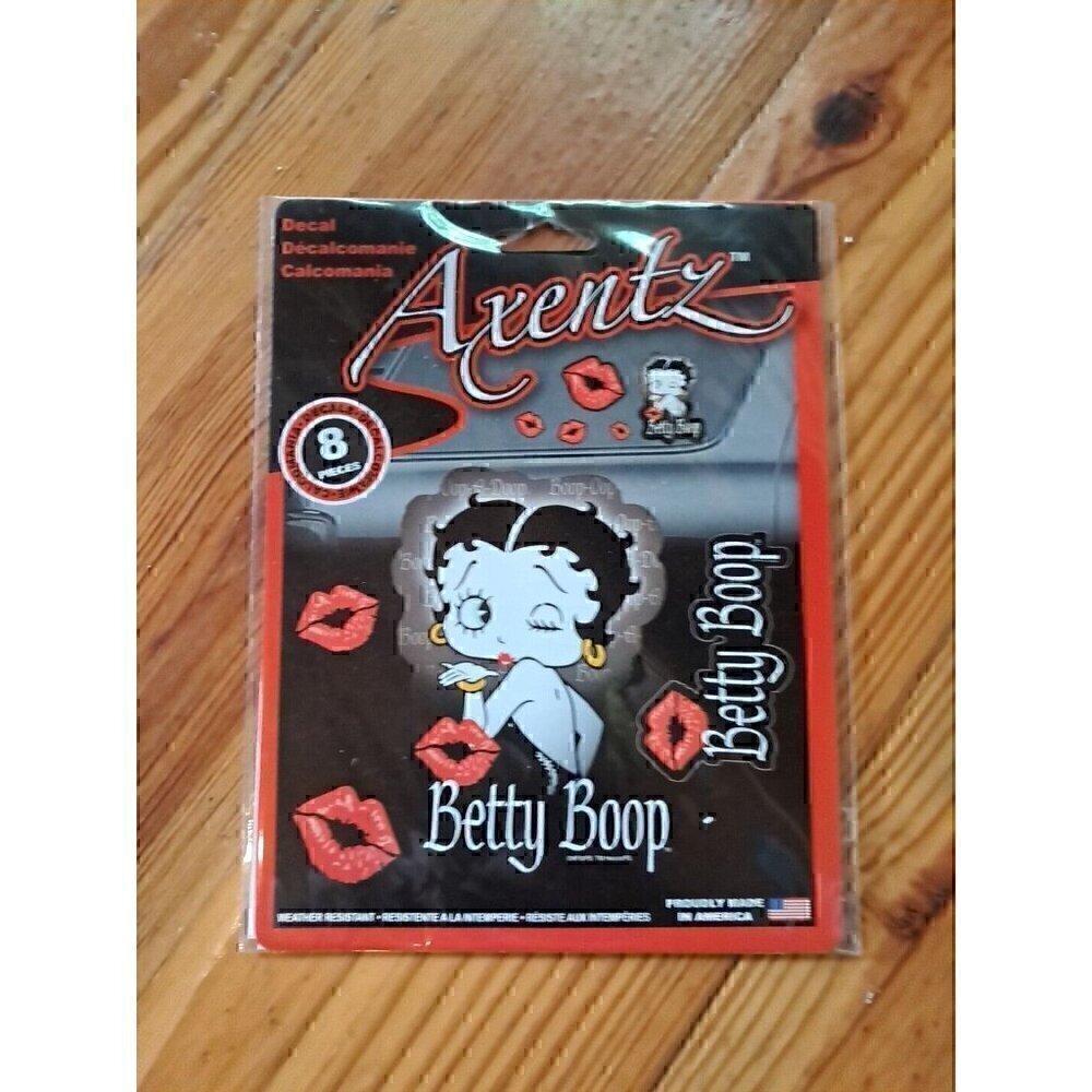 Classic Betty Boop Skyline Red Dress Car Truck Vinyl Decal Sticker Made in USA